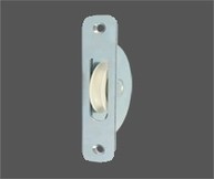 Sash Pulley Round Galvanised Nylon Wheel 1 3/4